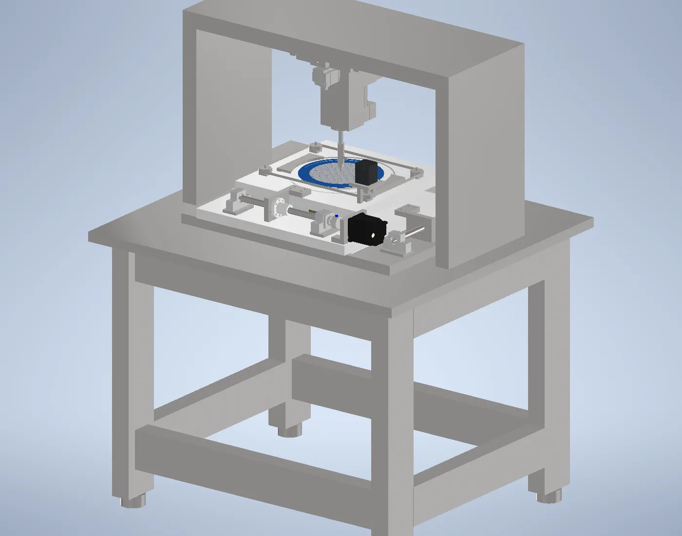 DPT-150 die pickup tester, three-quarter view.